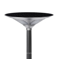 New Design 50W Solar UFO LED Street Light Installed on a Pole of Three or Four Meters Brightness Is Very Good